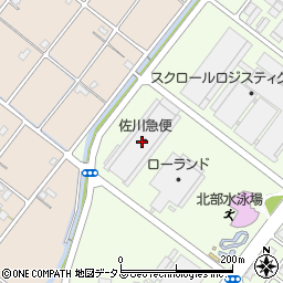 佐川急便株式会社　浜松営業所周辺の地図