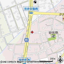 静岡県浜松市中央区恒武町31周辺の地図