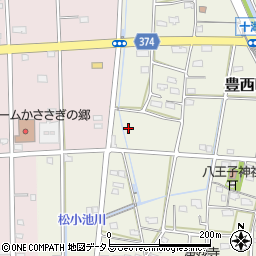 静岡県浜松市中央区豊西町1922周辺の地図