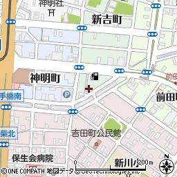 愛知県豊橋市新吉町55-1周辺の地図