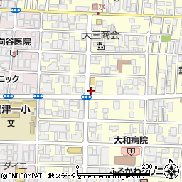 三麺流 武者麺周辺の地図