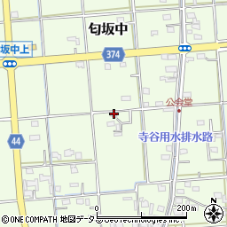 静岡県磐田市匂坂中861周辺の地図