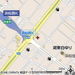 マクドナルド浜松西インター店周辺の地図