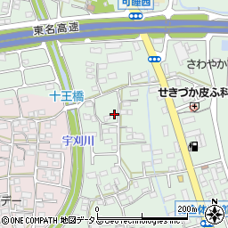 静岡県袋井市久能1842周辺の地図