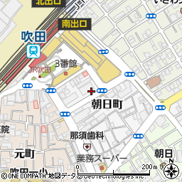 有限会社朝日米穀周辺の地図