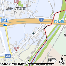 静岡県袋井市国本212周辺の地図