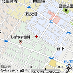 愛知県豊橋市池見町28-2周辺の地図