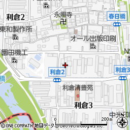 三和紙器周辺の地図
