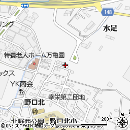 兵庫県加古川市野口町水足94-9周辺の地図