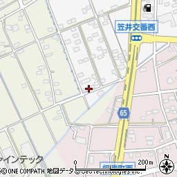 静岡県浜松市中央区笠井町1621周辺の地図