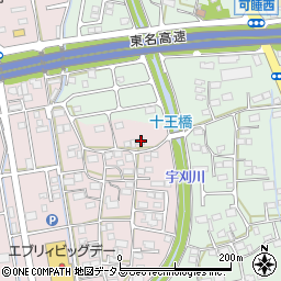 静岡県袋井市堀越1018周辺の地図