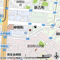 愛知県豊橋市新吉町49周辺の地図