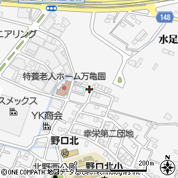 兵庫県加古川市野口町水足94-40周辺の地図