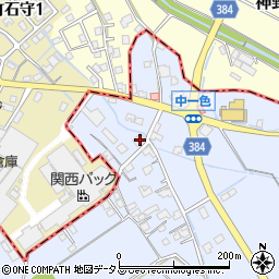 兵庫県加古郡稲美町中一色739周辺の地図