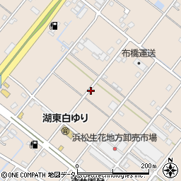 静岡県浜松市中央区湖東町周辺の地図