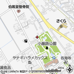 静岡県榛原郡吉田町住吉1597周辺の地図