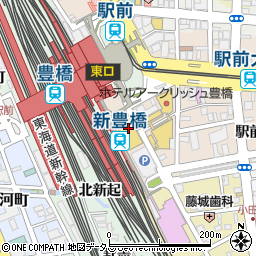 三井住友信託銀行豊橋支店 ＡＴＭ周辺の地図