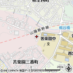 兵庫県西宮市苦楽園三番町14-62周辺の地図