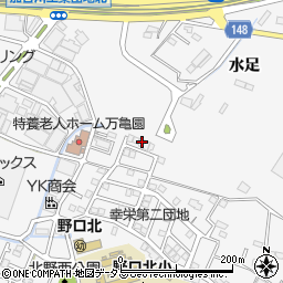 兵庫県加古川市野口町水足94-10周辺の地図