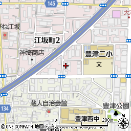 名岐産業株式会社大阪営業所周辺の地図