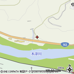 京都府相楽郡笠置町切山阪本周辺の地図