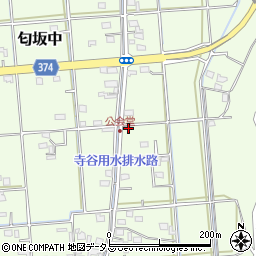 静岡県磐田市匂坂中680周辺の地図