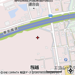 静岡県袋井市堀越1327周辺の地図