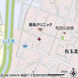静岡県浜松市中央区有玉北町1988周辺の地図
