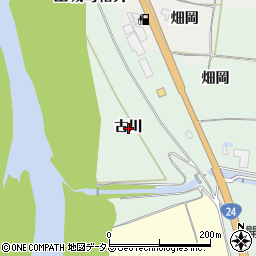 京都府木津川市山城町椿井（古川）周辺の地図