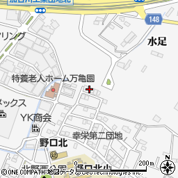 兵庫県加古川市野口町水足94-11周辺の地図