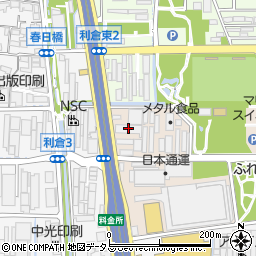 谷口シール印刷株式会社周辺の地図