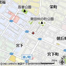 竹千代周辺の地図