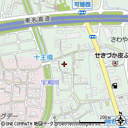 静岡県袋井市久能1840周辺の地図