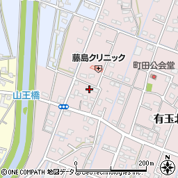 静岡県浜松市中央区有玉北町1989周辺の地図