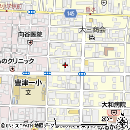 大阪府吹田市垂水町3丁目9周辺の地図