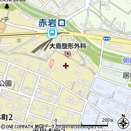 愛知県豊橋市東田町井原周辺の地図