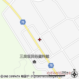 広島県三次市三良坂町灰塚5周辺の地図