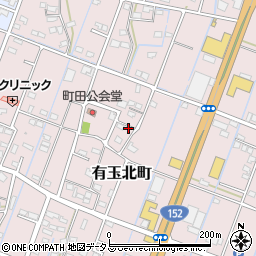 静岡県浜松市中央区有玉北町1893周辺の地図