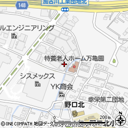 大綱株式会社　加古川営業所周辺の地図