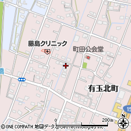 静岡県浜松市中央区有玉北町1942周辺の地図