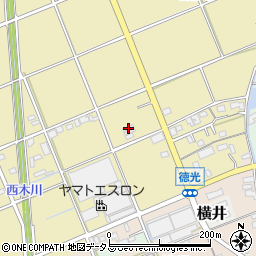 静岡県袋井市延久237周辺の地図