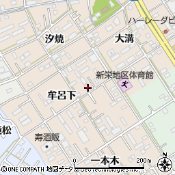 マンダリーヌ新栄Ａ周辺の地図