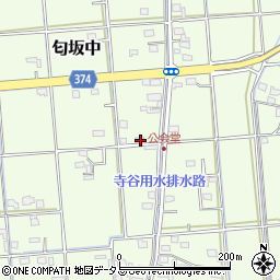静岡県磐田市匂坂中872周辺の地図