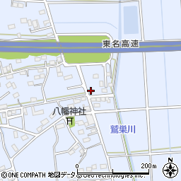 静岡県袋井市鷲巣759周辺の地図