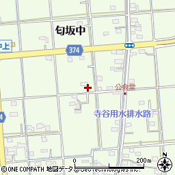 静岡県磐田市匂坂中868周辺の地図