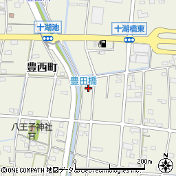 静岡県浜松市中央区豊西町481周辺の地図
