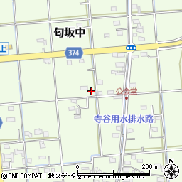 静岡県磐田市匂坂中870周辺の地図