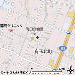 静岡県浜松市中央区有玉北町1885周辺の地図