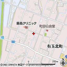静岡県浜松市中央区有玉北町1941周辺の地図
