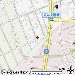 静岡県浜松市中央区笠井町1569周辺の地図